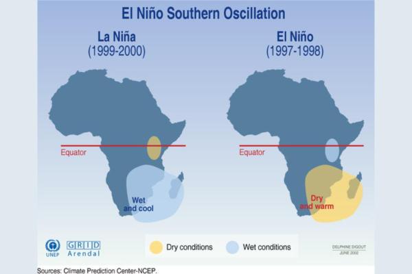 Fenómeno La Niña: qué es, causas y consecuencias - Diferencias entre el fenómeno La Niña y El Niño